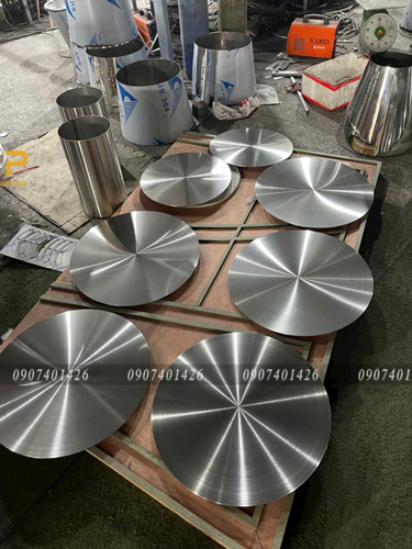 Chân bàn lận inox-sắt-Mặt bàn inox-sắt