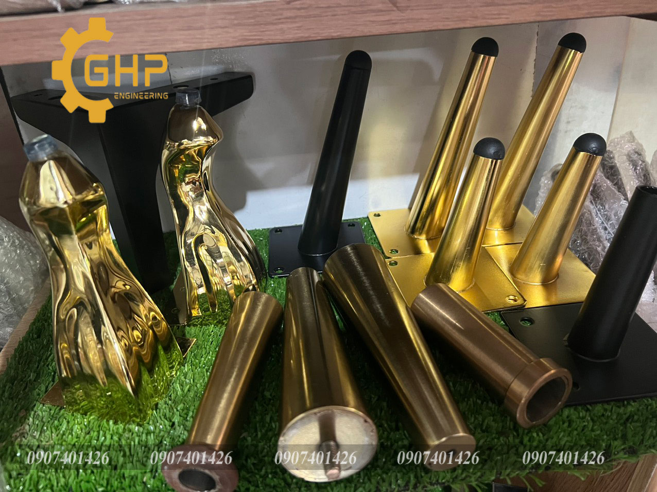 Gia công ống côn inox chụp chân bàn ghế-bảo vệ cho chân bàn ghế nhà bạn