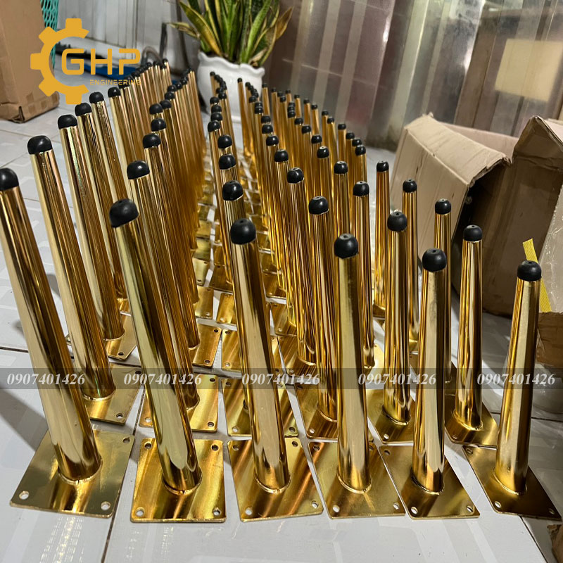 CHÂN CÔN MẠ VÀNG  -  THIẾT KẾ CỦA GIÁ TRỊ THẨM MỸ