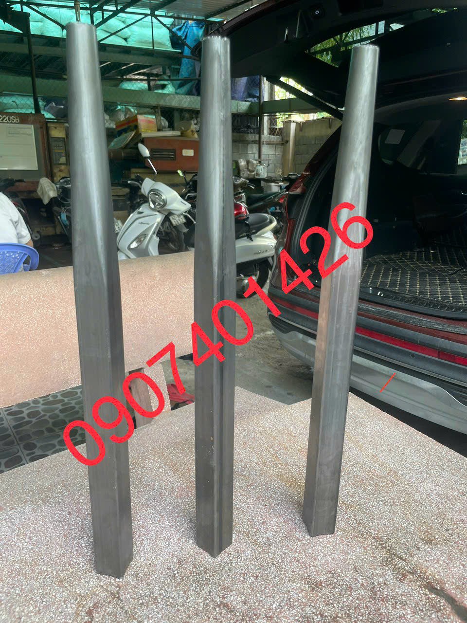 Gia công côn đầu ống,ống tóp,vuốt côn chân ống sắt,inox,nhôm,đồng