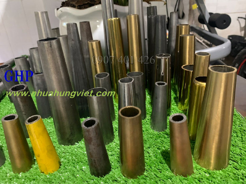 Ống côn bàn ghế chân inox-ống cole bàn ghế chân sắt-ống cole bàn ghế chân nhôm-ống cole bàn ghế chân đồng-ống tóp-gia công vuốt ống cole-thiết kế khuôn mẫu