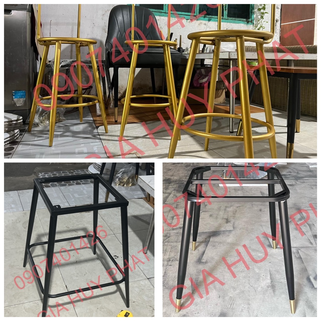 CHÂN GHẾ BAR-Khung chân ghế-Trang trí nội thất bàn ghế- Phong cách hiện đại và sang trọng